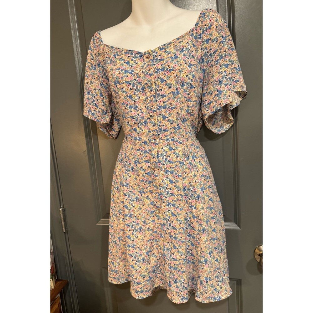 Sienna Sky Multicolor Floral Mini Dress